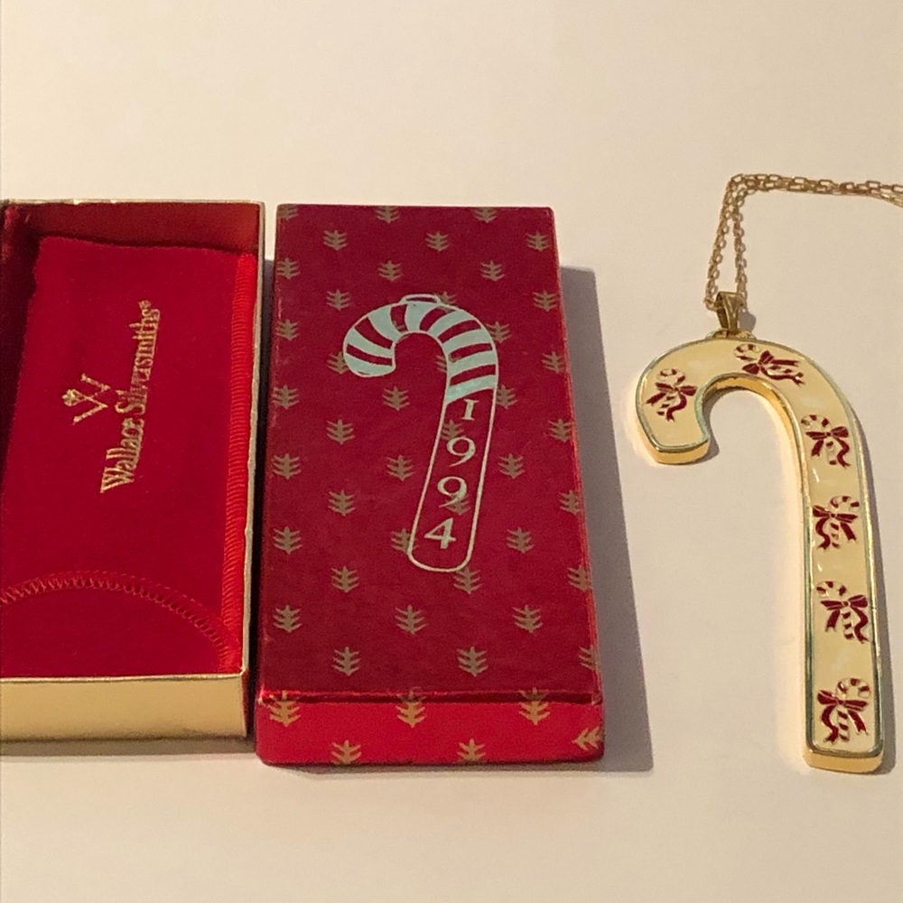 1994 Wallace Silversmiths candy cane - Picture 7 of 8
